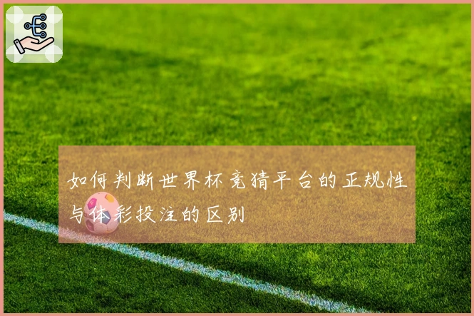 如何判断世界杯竞猜平台的正规性与体彩投注的区别